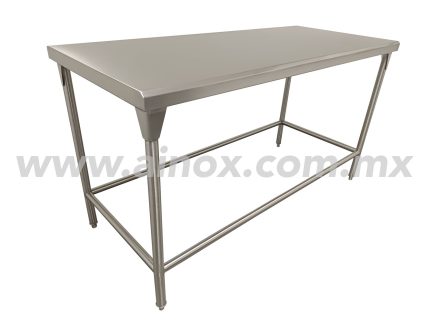 MESA DE TRABAJO TIPO ISLA SIN PISO